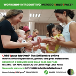 Workshop Introduttivo Metodo Child'Space® | 3 dicembre Live a Milano e Online